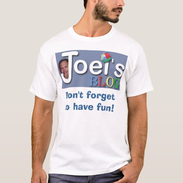 Joel's Blog T-Shirt (Front)