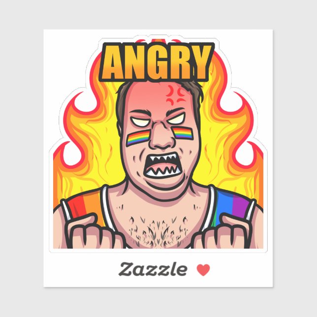 JoeMLyman Angry Sticker (Sheet)