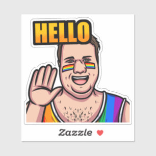 JoeMLyman Hello Sticker