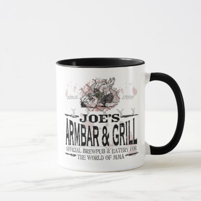 Joe's Armbar & Grill MMA Gear Mug (Right)