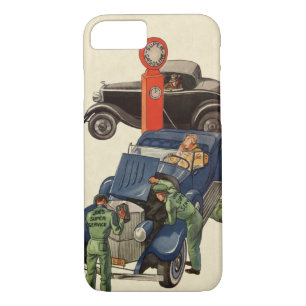 Joe's Full Service Gas Station, Vintage Business iPhone 8/7 Case