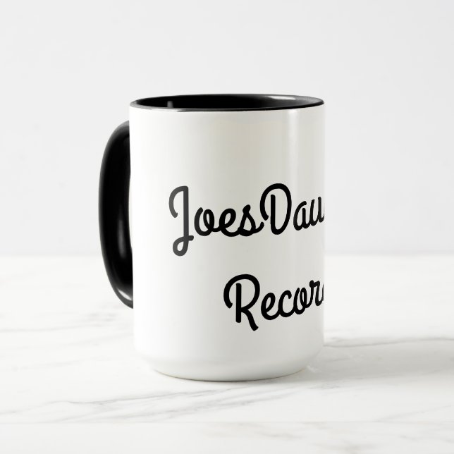JoesDaughter Records Mug (Front Left)