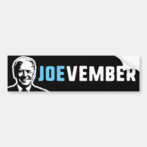 JOEvember Vote Biden 2024 Bumper Sticker