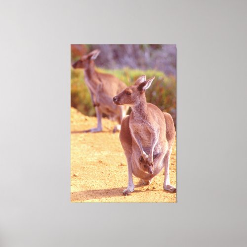 JOEY and MOM 40x60 Canvas Print