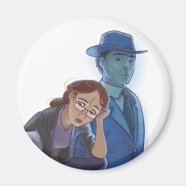 Joey and Rosa fridge magnet (Front)