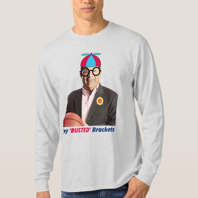 Joey Busted Brackets long sleeve T-Shirt (Front)
