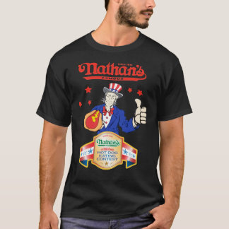 Joey Chestnut Nathans Hot Dog Eating Fourth Of Jul T-Shirt