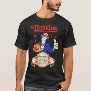 Joey Chestnut Nathans Hot Dog Eating Fourth Of Jul T-Shirt