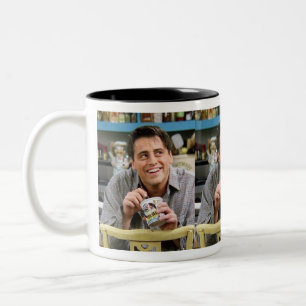 "Joey Doesn't Share Food Magic Cool Coffee..." Two-Tone Coffee Mug