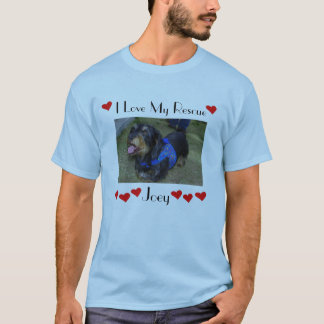 joey i love my rescue #4 T-Shirt