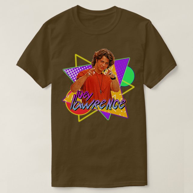 Joey Lawrence WHOA 80s Sitcom Icon T-Shirt (Design Front)