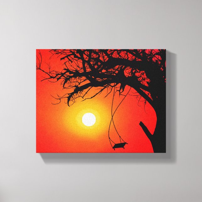 Joey Tree Wrapped Canvas Print (Front)