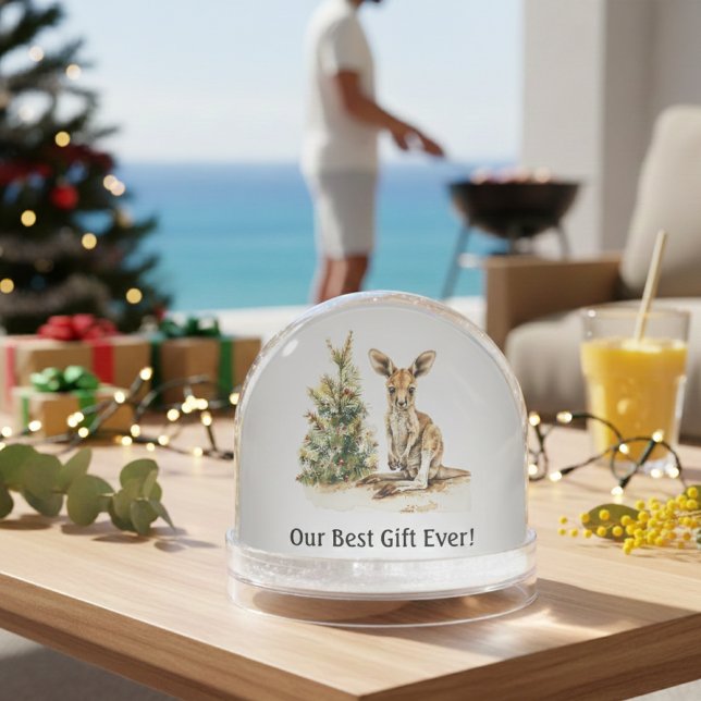 Joey's First Christmas, custom Snow Globe (Creator Uploaded)