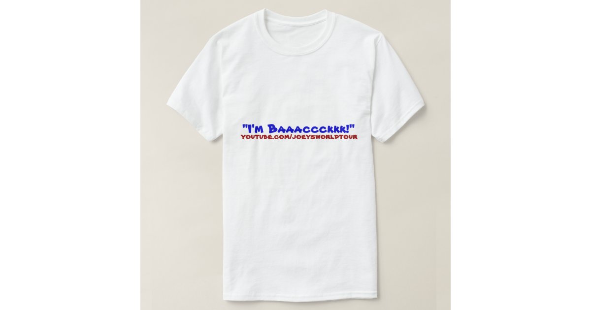 Joeys World Tour T Shirt Joeys World Tour T Shirt