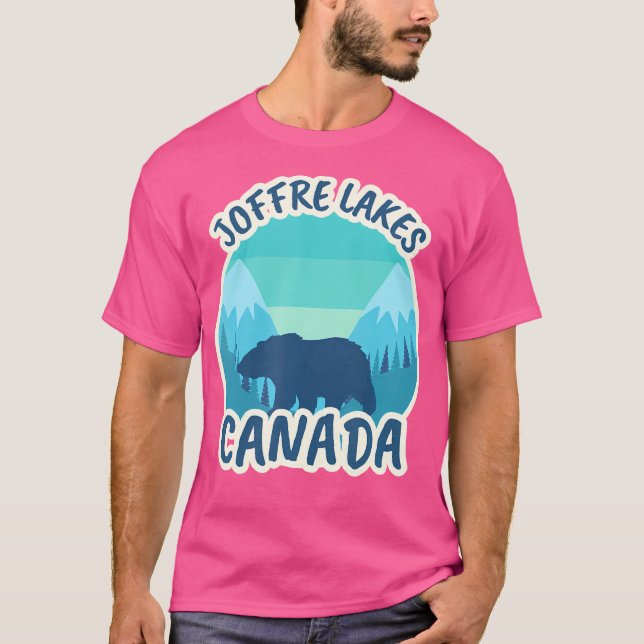 Joffre Lakes Canada Hike Hiking T-Shirt (Front)