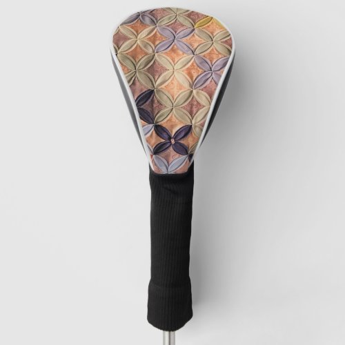 Jogakbo Hand sewing item made with Mosi Ramie Golf Head Cover