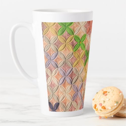 Jogakbo Hand sewing item made with MosiGolf Balls Latte Mug