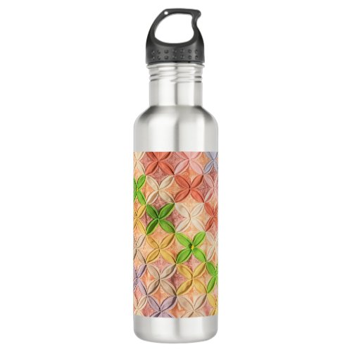 Jogakbo Hand sewing item made with MosiGolf Balls Stainless Steel Water Bottle