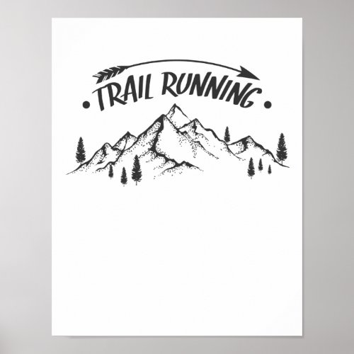 Joggen Trail Running Poster