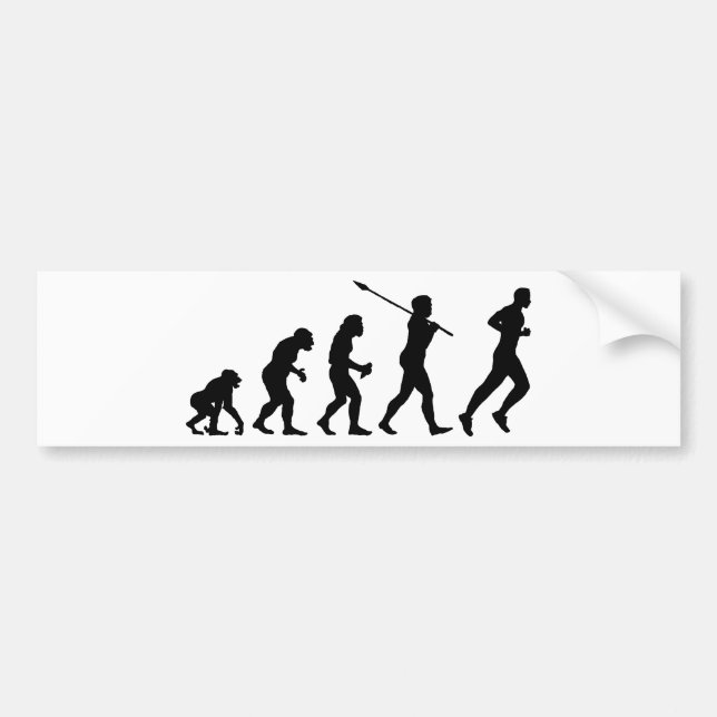 Jogger Bumper Sticker (Front)