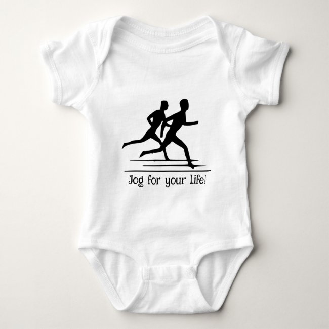 Jogging Baby Bodysuit