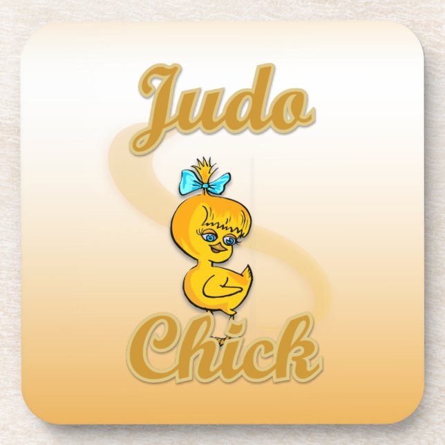Jogging Chick  Beverage Coaster (Front)