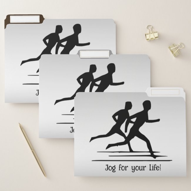 Jogging File Folders