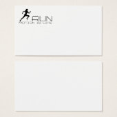 Jogging girl (Front & Back)