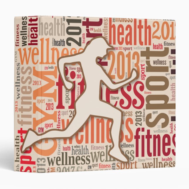 Jogging girl binder (Front/Spine)