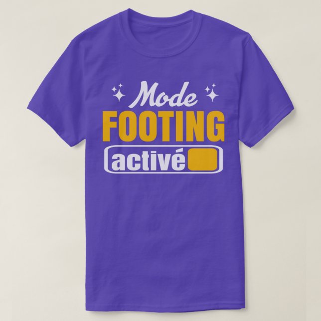 Jogging mode activated humor sport running funny T-Shirt (Design Front)