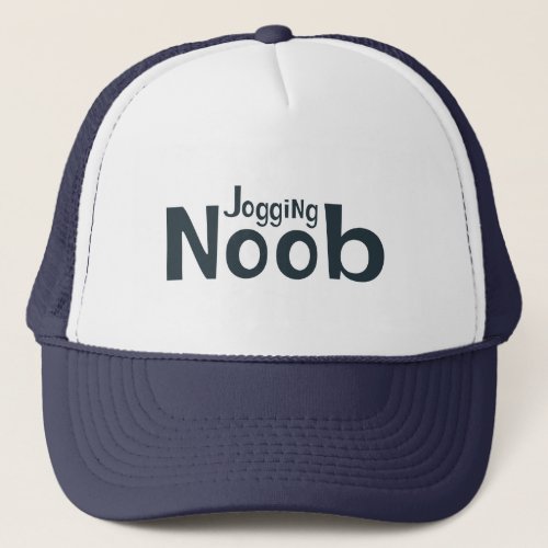 Jogging noob trucker hat