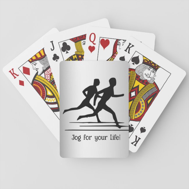Jogging Playing Cards