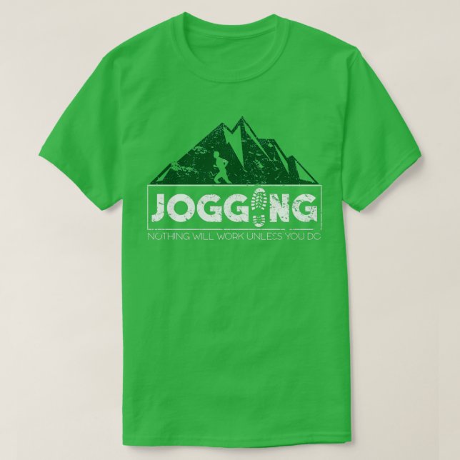 Jogging running marathon 1 T-Shirt (Design Front)