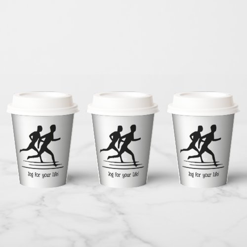 Jogging Set of Paper Cups