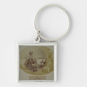 Jogis or Snake Charmers, Low Caste Hindus from Del Keychain