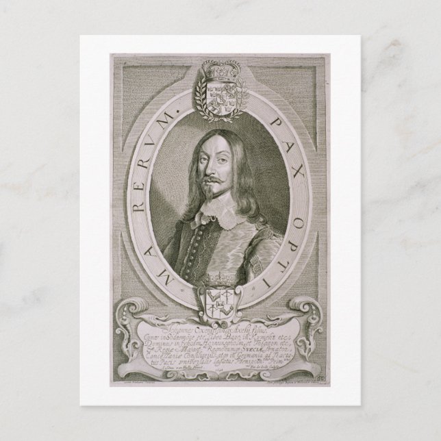 Johan Axelsson Oxenstierna (1611-57) Count of Sode Postcard (Front)
