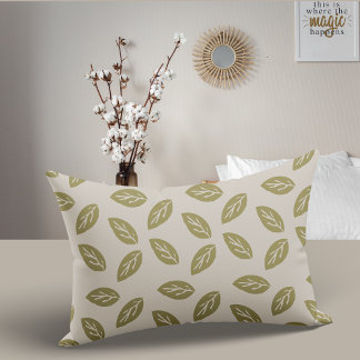 Johan Leafs TWArt FullPattern BeigeBG Pillow Case