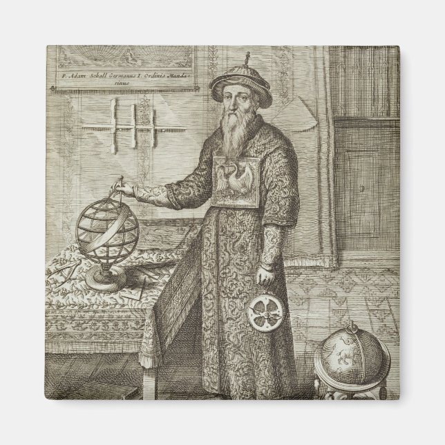 Johann Adam Schall von Bell (1591-1666) from 'Chin Magnet (Front)