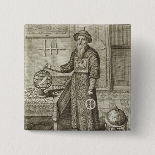 Johann Adam Schall von Bell 1591_1666 from Chin Pinback Button