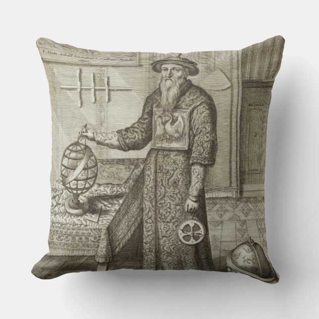 Johann Adam Schall von Bell (1591-1666) from 'Chin Throw Pillow (Front)