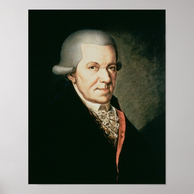 Johann Michael Haydn , brother of composer Poster (Front)