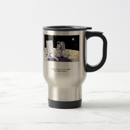 johann_moonhere Londons Times Cartoons c2008ww Travel Mug