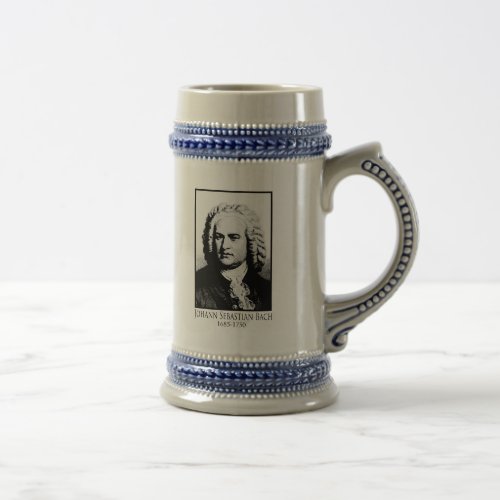 Johann Sebastian Bach Beer Stein