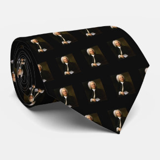 Johann Sebastian Bach Black Neck Tie