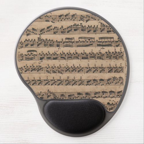 Johann Sebastian Bach _ BWV 1006a Gel Mouse Pad