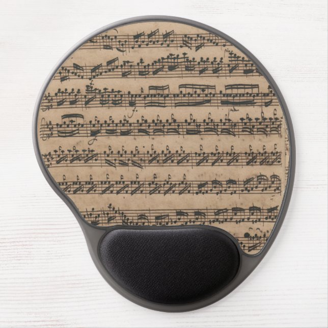 Johann Sebastian Bach - BWV 1006a Gel Mouse Pad (Front)