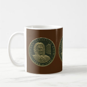 Johann Sebastian Bach Commemorative Organist Coffee Mug