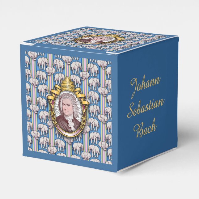 Johann Sebastian BACH Favor Boxes (Front Side)