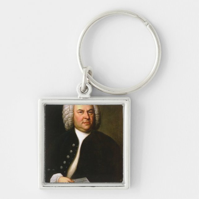 Johann Sebastian Bach Keychain (Front)