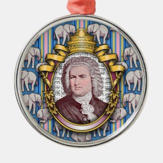 Johann Sebastian BACH Metal Ornament